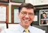 clayton christensen smiling